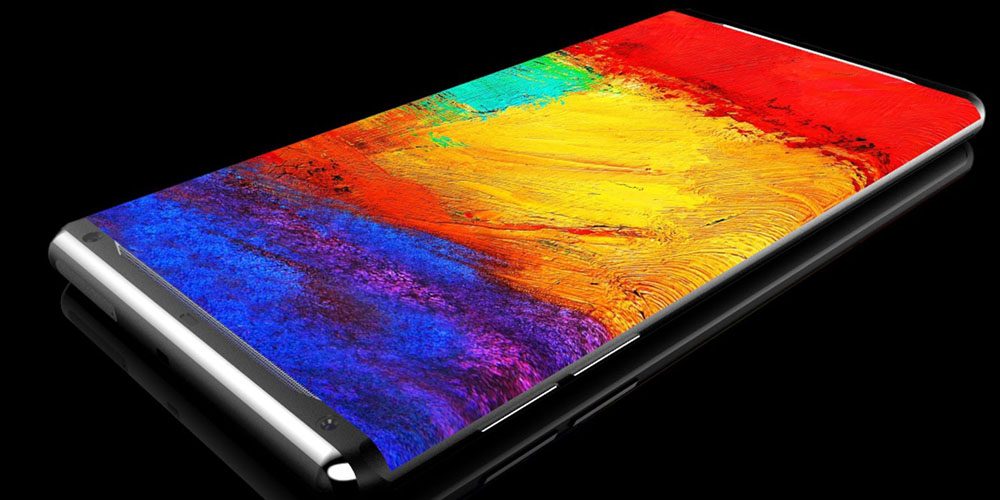 Samsung S8 all-screen design