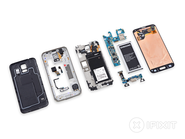 s5 teardown ifixit Galaxy S5 is Hard to Repair Compared to Galaxy S4