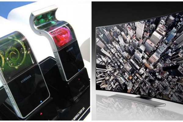 Samsung Bendable LED TV