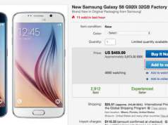 Samsung Galaxy S6 G920I 32GB Factory Unlocked GSM 4G LTE OCTA Core Phone eBay