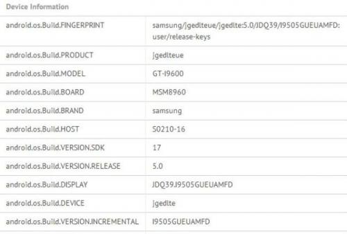samsung android 5 device Samsung testing new products with Android 5