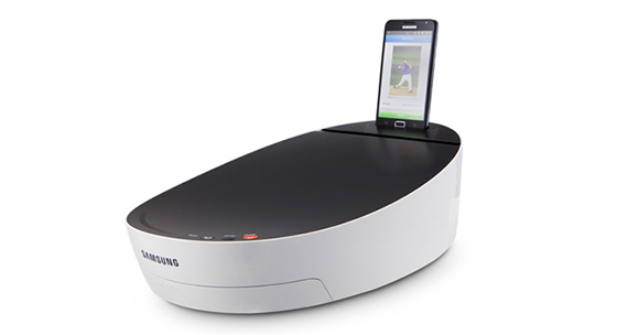 Samsung Concept Printer Wave Samsung Printer and Docking Station Combo Concepts will Blow Your Mind
