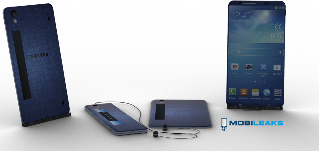 Samsung Galaxy S5 concept2 1024x486 Samsung Galaxy S5 with Flexible Display