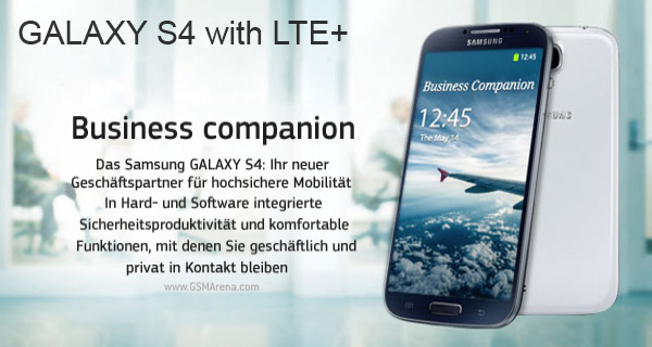 Galaxy S4 with LTE Advanced comes to Europe Galaxy S4 LTE Advanced Germany Galaxy S4 with LTE Advanced comes to Europe