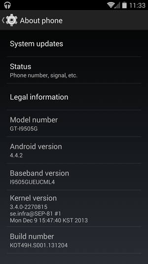 Galaxy S4 KitKat Update Galaxy S4 Google Play Edition Getting Android 4.4.2 Update