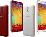 Galaxy Note 3 in New Colors: Rose Gold White, Rose Gold Black and Merlot Red