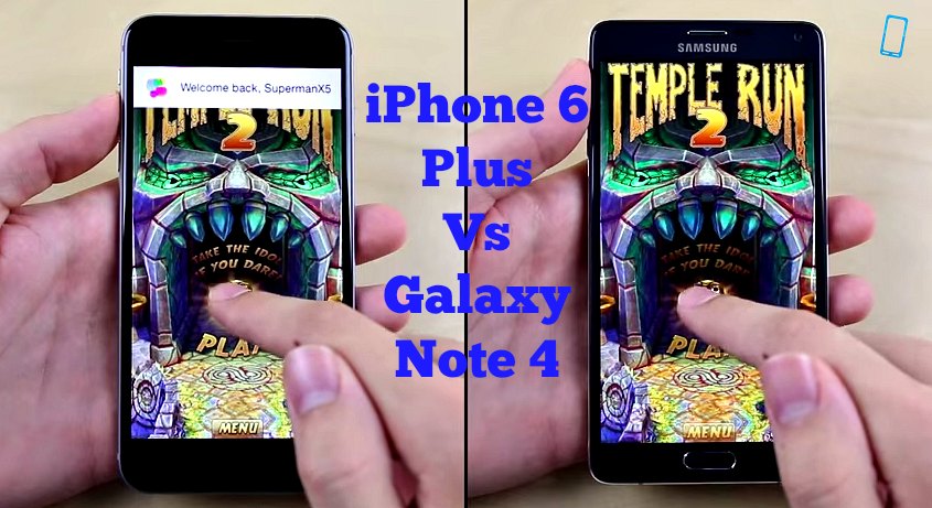 Galaxy Note 4 vs. iPhone 6 Plus Speed Test iPhone 6 Plus vs Galaxy Note 4. Which One is Faster?