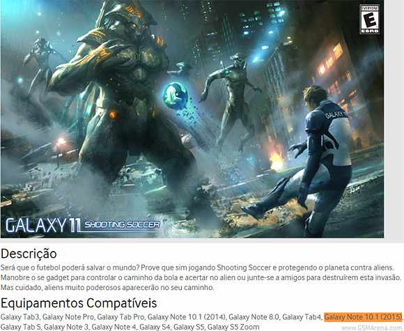 galaxy note 10 2015