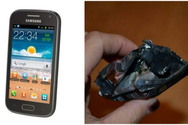 Galaxy Ace 2 Caught Fire