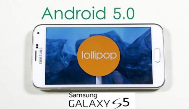 Galaxy S5 Android Lollipop