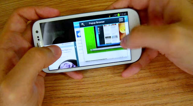 Galaxy S3 Multitasking